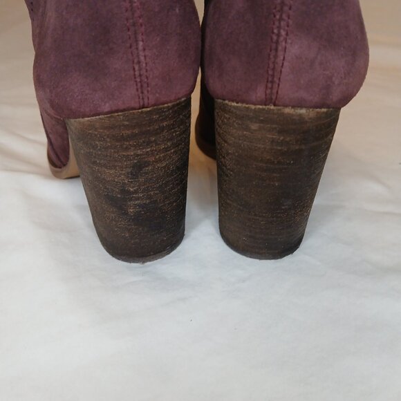 Nordstrom Rack- Vince Camuto Catheryna Leather Pointed Toe Ankle Bootie sz 7 - Picture 8 of 11